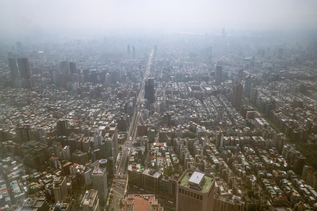 Top of Taipei - View of Taipei 101 Tower